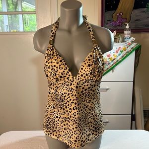 Victoria’s Secret Bombshell Leopard Print Tankini in Size Medium